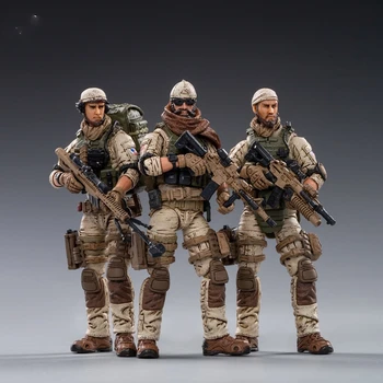 JOYTOY 1/18 Anime Duomenys 10.5 cm JAV Armijos Pirmą SFOD-D Delta Pajėgų Karys (3PCS/Set) Klasikinio Modelio Žaislų Kolekcija