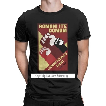 Judean liaudies Fronto romano Eiti Namo vyriški T Shirts Monty Romų Pmr Domum Life Of Brian Tees T-Shirt Medvilnės Camisas