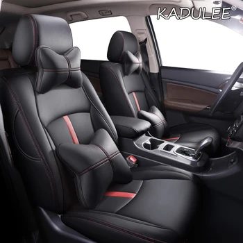 KADULEE Užsakymą Oda automobilių sėdynės padengti nustatyti Acura MDX RDX LR TL ILX CDX TLX-L, Automobilių Sėdynių užvalkalai, automobilių stilius