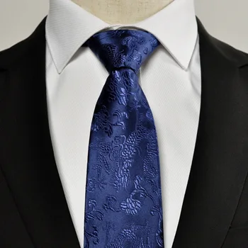 Kaklaraištis Poliesteris Aukštos kokybės vyriški Marškiniai, Kostiumas Retro Nacionalinės Stiliaus Kinijos Drakonas Kaligrafija Modelis Necktie Derlius Madinga Dovanos