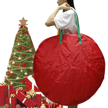 Kalėdinė Dekoracija Patvarus Oksfordo Audinio Kalėdų Vainikas Saugojimo Krepšys Namuose Šventė Šalies Kalėdų Eglutės Ornamentu Saugojimo Krepšiai