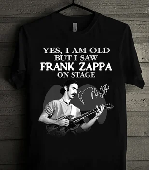 Kalėdų 2020 Naujųjų Metų 2021 Frank Zappa Scenoje Black Unisex Marškinėliai