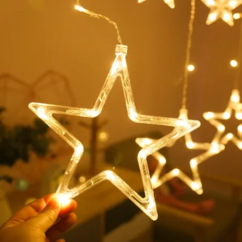 Kalėdų Dekoracijos Namų žvaigždė Briedžių Bell Styginių Šviesos Kalėdos kalėdų papuošalai kalėdų eglutė Navidad Dekoro Naujųjų Metų 2021