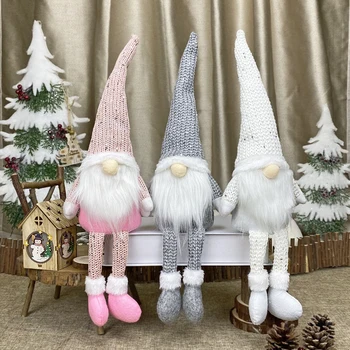Kalėdų Lėlės Atostogų Kalėdų Eglutė Pakabukas Šiaurės Stiliaus Asmenybės Santa Claus ilgakojis Lėlės Patalpų Apdaila