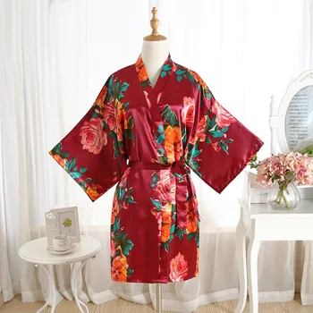 Kambariniai Suknelė Moterų Sleepwear Moterų Kimono Seksualus Nightie Šilko Skraiste Namų Kostiumas Moterims moteriški Vasaros Sundress Satino Suknelė