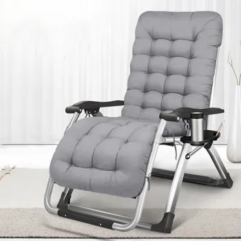 Kambarį recliner kėdės sulankstomos pietų pertrauka siesta lova multi-funkcija nešiojamų balkonas kėdės lauko paplūdimio kėdės