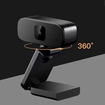 Kamera 1080P Full HD Webcam PC kompiuteris Web Kamera su Mikrofonu Vaizdo skambučiams Konferencijos Darbo Live Transliacijos