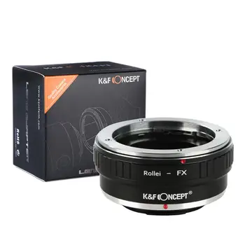 K&F Sąvoka adapteris Rollei QBM pritvirtinkite objektyvą prie Fujifilm X-Pro2,X-A2