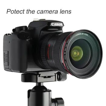 K&F SĄVOKA HD Slim UV Fotoaparato Objektyvo Filtras 37/40.5/46/49/52/55/58/62/67/72/77/82mm Fotoaparatas Canon Nikon VEIDRODINIŲ Fotoaparatų su UV Filtru