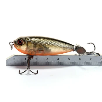 Karalystė Geros Žvejybos masalas Slankiojo Tipo Sraigto Pieštuku Kokybės profesionalius Masalus 5,5 cm 8.8 g įrengtas 2 aštrių kabliukų model5283