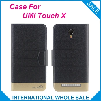 Karšta! UMI Touch X Atveju,5 Spalvų Mados Verslo Magnetinis užsegimas Apversti Odos Išskirtinis Atvejis UMI Touch X Padengti Telefono Krepšys