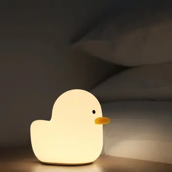 Karšto Mielas Antis Naktį Šviesos Mini LED Nuotaika Naktį Lempos Animacinis Žaislas Žvalgybos Plėtros Baltą Šviesą Kūdikis Miegamasis