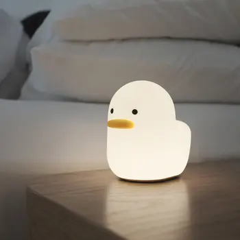 Karšto Mielas Antis Naktį Šviesos Mini LED Nuotaika Naktį Lempos Animacinis Žaislas Žvalgybos Plėtros Baltą Šviesą Kūdikis Miegamasis