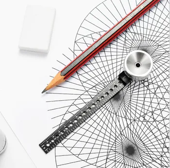 Karšto Multi-Funkcija Piešimo Valdovas Įrankis Kūrybos Matematikos Kompasus Atkreipti Įrankiai Dizainerių, Menininkų, Architektų, Studentų