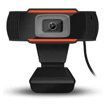 Karšto Pardavimo 30 Laipsnių Pasukti 2.0 Webcam 1080P USB Kameros, Vaizdo Įrašymo Web Kamera Su Mikrofonu PC Kompiuteris