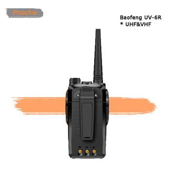 Karšto Pardavimo Dual band UV-6R VHF UHF baofeng du būdu radijo Didelės Galios 128CH kumpis radijo bf UV6R Walkie Talkie 6R žygiai & medžioklė