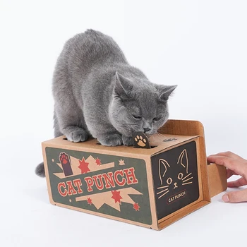 Katė Punch Nulio Naminių Žaislų Prekių Interaktyvus Mol Pelės Žaidimą Žaislas 