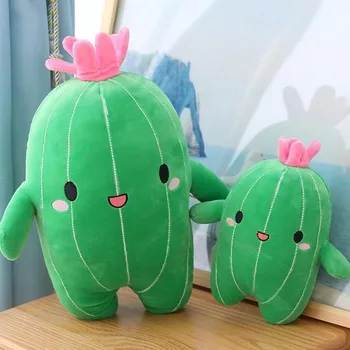 Kawaii Gėlė Kaktusas Augalų Pliušinis Žaislas Triver Įdaryti Lėlės Pagalvė Pagalvėlės Sustiprinti Vaikai Vaikai, Berniukas Ir Mergaitė Dovana Kambario, Miegamojo Puošimas