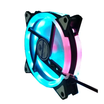 Kelių rūšių RGB Atveju ratas Aušinimo ventiliatorius cpu led ventiliatorius automatiškai perjungti paramos sync 120mm 12cm Su RGB LED Žiedo kompiuterio Aušintuvas