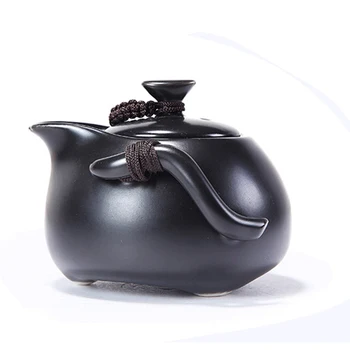 Keramikos arbatinukas virdulys gaiwan arbatos puodelis puer kinų arbatos puodą nešiojamų arbatos rinkinys su kelionės krepšys Nemokamas pristatymas