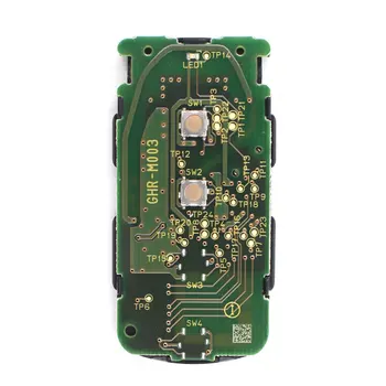 Keyecu Smart Nuotolinio Rakto Pakabuku 2 Mygtuką 433Mhz PCF7952 ID46 už 