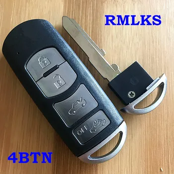 Keyless Nuotolinio Klavišą Atveju Lukšto Pakabuku Kontrolės Pūko Ašmenys lapelyje Mazda 3 6 Smart - 2018 SKE13D-01 FCC ID: WAZSKE13D01
