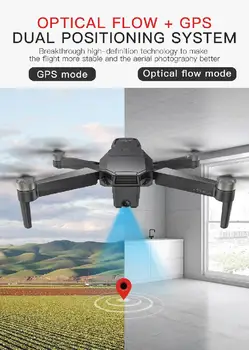 KF107 GPS RC Drone su 4K HD Dual Camera Gestų Kontrolės 25 Minutes 1,5 KM 5G Wifi FPV Brushless Variklio Dron VS F11 Zen K1 SG906