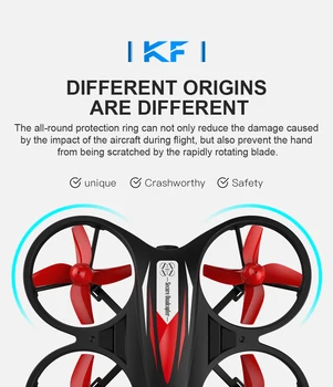 KF608 Mini Drone 720p HD Camera Wifi Antenų, Stabilizuotas, Aukštis 3D Flip Begalvis Režimu RC Quadcopter Profesional Tranai Žaislas