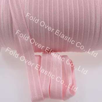 Kietojo PRIEŠAS Juostelės-100Yards už #123 pearl pink Kartus per elastinga už kaspinai, plaukų ryšius elastinga