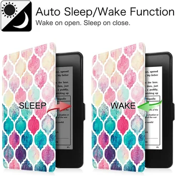 Kindle Paperwhite 7th Gen Atveju Kindle Paperwhite 2012/2013//2017 Dangtis su Automatiniu Sleep/Wake tinka Kindle Paperwhite 3/2/1