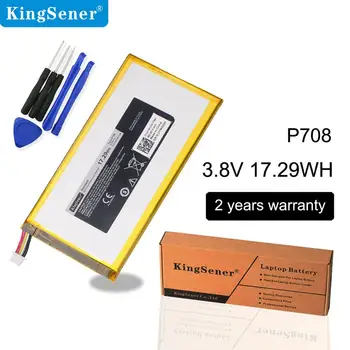 KingSener Naujas P708 Nešiojamas Baterija DELL Vieta 7 3740 8 3840 Tablet PC P708 0YMXOW 3.8 V 17.29 WH Nemokamai 2 Metų Garantija