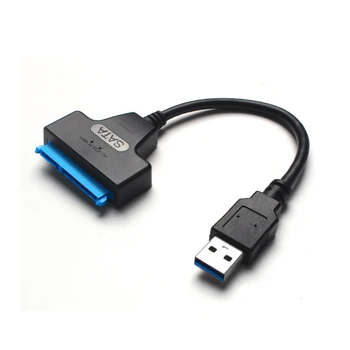 Kingspec SATA3 Kabelis Sata į USB 3.0 Adapteris, Iki 6 Gb / s Paramos už 2,5 Colio Išorinis SSD HDD Kietąjį Diską 22 Pin Sata III Kabelis
