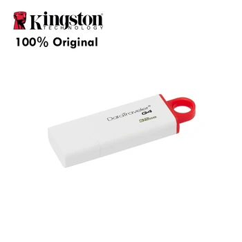 Kingston DataTraveler G4 16GB USB Pendrive USB 3.1 Flash Drive DTIG 16/32/64/128 GB Patogus Plastiko Dangtelį Pen Drives