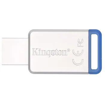 Kingston Digital DT50 USB 3.0 USB Flash Drive 16GB Pendrive 128GB 32GB Pendrive 64GBGB Metalo Pen Drives 8GB Atminties U Stick