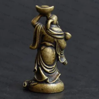 Kinija surinkimo archaize žalvario maitrėjos mažas statula