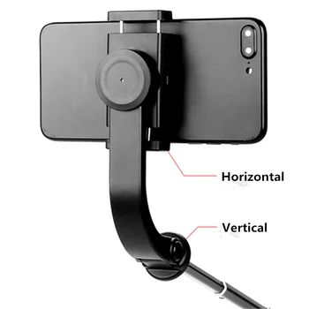 Kišeninis Gimbal Stabilizatorius Anti-Shake Selfie Stick Bluetooth Nuotolinio Valdymo Trikojo Lauko Išmaniųjų Telefonų Turėtojas, Skirtų 
