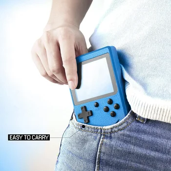 Kišeninių Vaizdo Žaidimų Konsolėje įmontuotas 400 Retro Klasikiniai Žaidimai, 3,0 Colių Ekrano Nešiojama 8 Bitų Žaidimų Žaidėjas Mini Pocket Gamepads