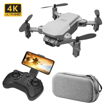 Kišenėje Drone 4k Quadcopter Sulankstomas Žaislai Vaikams, 5.0 MP/4K HD Kamera FPV WiFi Mini Drone LS-MIN Vaikų Žaislai Profissional Dron