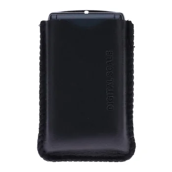 KKmoon 100*0.01 g/500*0.1 g Skaitmeninis Masto Dual Mini Skaitmeninis Papuošalai Kišenėje Masto Virtuvės Svarstyklės Steelyard Nešiojimo dėklas juoda