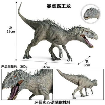 Klasikinis Modeliavimas Dinozaurai Žaislai Rex Modelis Gyvūnų Dinozaurų PVC Veiksmų Skaičius, Žaislų Dovanos