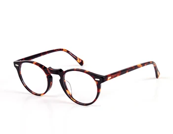 Klasikinis optiniai akinių rėmeliai Derliaus skaitymo akiniai vyrams ir moterims recepto akiniai rėmeliai ir originalus atveju