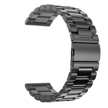 Klasikinė Sagtis Nerūdijančio Plieno Laikrodžio Dirželis Xiaomi Mi Smart Žiūrėti Pakeitimo Watchband Metalo Apyrankė 18MM Žiūrėti juosta correa