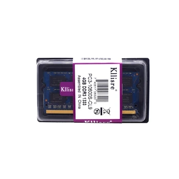 Kllisre DDR3L DDR3 laptopo ram 4GB 8GB 1333 1600 1.35 V, 1.5 V Nešiojamojo kompiuterio Atmintis sodimm