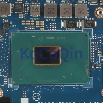 KoCoQin Nešiojamojo kompiuterio motininė plokštė, Skirtas DELL Inspiron 7577 i7-7700HQ Mainboard LA-E992P N17E-G1-A1 GTX 1060 DDR4