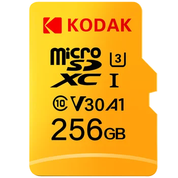 Kodak Atminties Kortelė 256 GB 128GB 64GB U3 32GB Micro sd kortele Class10 UHS-1 