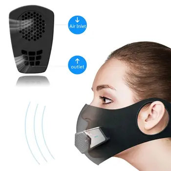 Kokybės Smart Dulkėms Elektros Kaukė Anti-Taršos Stabdžių Dulkių Respiratorius KD2.5 Filtro Lauko Oro Kvėpavimo išvalyti oro kaukė