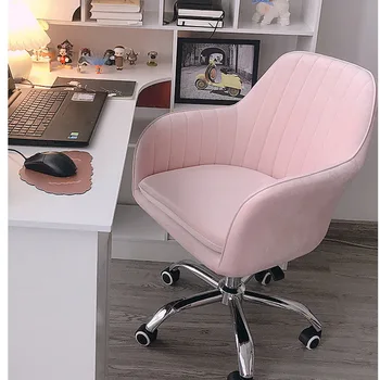 Kompiuterio Kėdė Namų Skandinavijos Stalas, Kėdė Mados Biuro Kėdė Namų Audinio Rašyti Kėdė Sukasi Laimingas Pasukama Kėdė,