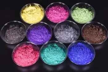 Kosmetika Spalvinga Žėručio Pigmento Miltelių (10g x 10 maišelis )