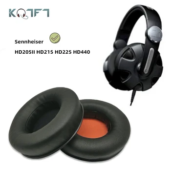 KQTFT 1 Pora Pakeitimo Gaubteliai už Sennheiser HD205II HD215 HD225 HD440 Ausinių Ausų pagalvėlės Earmuff Padengti Pagalvėlės Puodeliai
