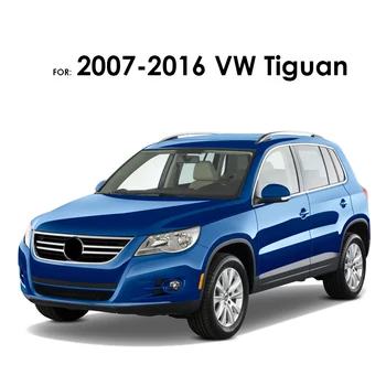 Krovinių Kilimėlis VW Volkswagen Tiguan 2007-2016 Galiniai bagažo skyriaus Įdėklas Įkrovos Dėklą Grindų Raštas 2008 2009 2010 2011 2012 2013